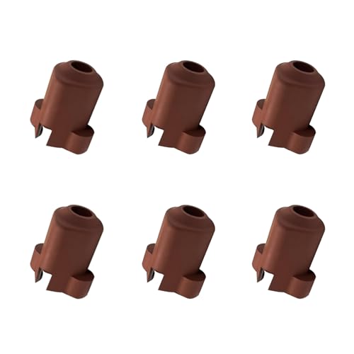6PCS Silikon Abdeckung für K1C/Ender 3 V3/Ender 3 V3 Plus, 3D-Drucker Hotend Silikons Ocke, Hot End Heizung Block Sleeve Hoch Temperatur Beständige Wärmedämmung Anti-Skalz Hotend Teil Extruder Ersatz von GIONAR