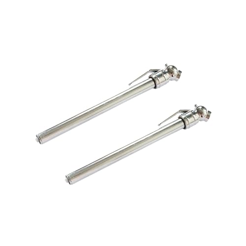 GIONAR 2er Set Edelstahl Reifendruckmesser Stift | Tragbare Reifendruckprüfer für Autos und Wohnwagen | Genaues Mini-Manometer luftdruckprüfer für Fahrräder und Geländewagen GIONAR 2er Set Edelstahl Reifendruckmesser Stift | Tragbare Reifendruckprüfer für Autos und Wohnwagen | Genaues Mini-Manometer luftdruckprüfer für Fahrräder und Geländewagen von GIONAR