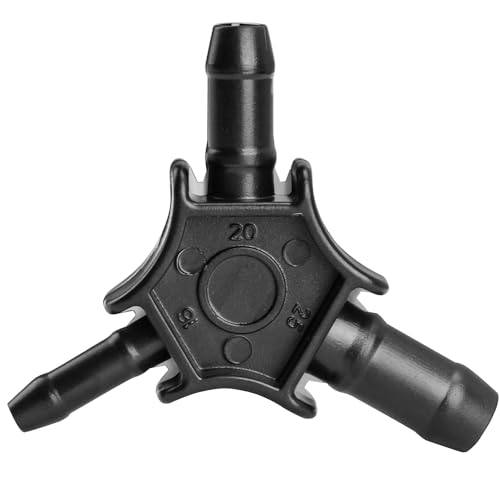 GIONAR Multi Kalibrierer Kalibriererdorn Entgrater für Mehrschichtrohre Kalibrierer Verbundrohr, mit Durchmesser 16mm, 20mm, 25mm, Schwarz für PE PB PVC PPR Alu Verbundrohr von GIONAR