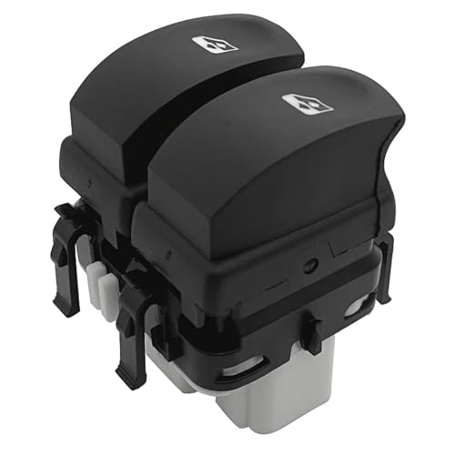 GIONAR Schalter Fahrerseite vorne links kompatibel mit Renault Modell 8200214943 Fensterheber Clio 3 GIONAR Schalter Fahrerseite vorne links kompatibel mit Renault Modell 8200214943 Fensterheber Clio 3 von GIONAR