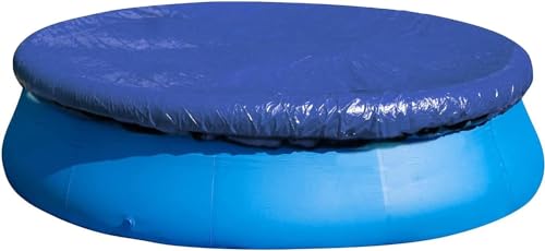 457CM Rund Pool Abdeckplane - Schwimmbad Poolabdeckung - Round Swimming Pool Cover - Abdeckplane Plane Schutzplane Winddicht Regenfest Staubdicht,Blau 457CM Rund Pool Abdeckplane - Schwimmbad Poolabdeckung - Round Swimming Pool Cover - Abdeckplane Plane Schutzplane Winddicht Regenfest Staubdicht,Blau von GIONAR