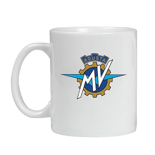 GIOPSQ Kaffee Tee Mv-Agusta Wasser Ta﻿sse Keramisch Csppresso Tassen Mit Glühend Glasur Kreativ Frühstück Keramik Milch Wasserhub Mode/white/12x9x10CM von GIOPSQ