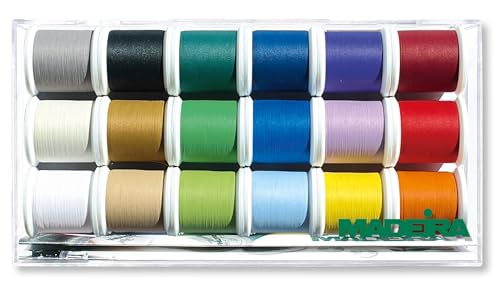 Madeira Frosted Matt Extra Matt Stickgarn 18 x 200 m 8089 von GIORGETTI STRASS