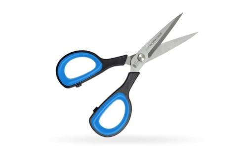 Premax Schneiderschere mit Mikroverzahnung, 18 cm, AISI 1.4116, Soft-Touch-Griff, ideal für Kevlar, Aramide, Goretex – Made in Italy von GIORGETTI STRASS