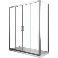 6mm Duschkabine h 190 Feststehende Wand und 4-türige Tür mit zentraler Öffnung Maß 72,5-75 Feststehende Wand + Tür 128-133 6mm Duschkabine h 190 Feststehende Wand und 4-türige Tür mit zentraler Öffnung Maß 72,5-75 Feststehende Wand + Tür 128-133 von GIORGY