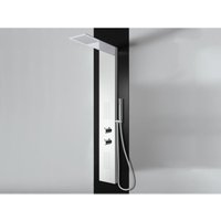 LANERI Slim-Duschpaneel mit Hydromassage aus poliertem Edelstahl – 3-Wege-System, Slim-Antikalk-Duschkopf und Handbrause – Elegantes, spiegelndes LANERI Slim-Duschpaneel mit Hydromassage aus poliertem Edelstahl – 3-Wege-System, Slim-Antikalk-Duschkopf und Handbrause – Elegantes, spiegelndes von GIORGY