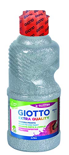 FILA 531202 Tempera-Farbe, 250 ml, silber von GIOTTO