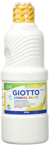 GIOTTO Schoolpaint, Malfertige Temperafarbe, 500 ml - White GIOTTO Schoolpaint, Malfertige Temperafarbe, 500 ml - White von GIOTTO