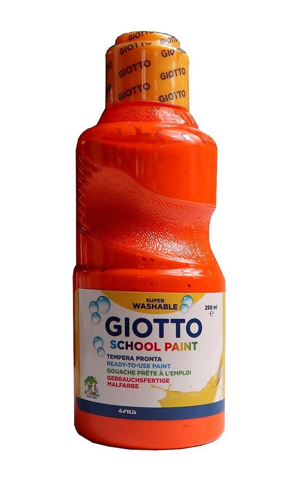 GIOTTO Temperafarbe GIOTTO Tempera Schoolpaint 250 ml orange GIOTTO Temperafarbe GIOTTO Tempera Schoolpaint 250 ml orange von GIOTTO