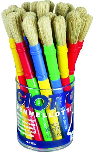 Giotto 5361 00 - Bürstenpinsel - Runddose mit 20 Stück Giotto 5361 00 - Bürstenpinsel - Runddose mit 20 Stück von GIOTTO