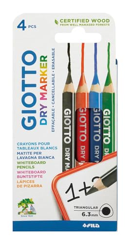 Giotto Dry Marker Blister 4 Stück von GIOTTO