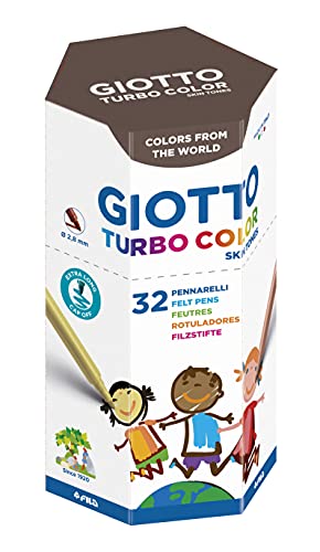 Giotto F526500 Turbo Color Skin Tones, 32 Stück (1er Pack) von GIOTTO