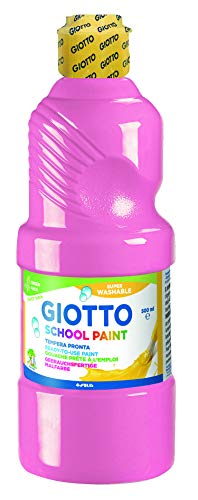 Giotto Schulfarbe, 500 ml, rosa von GIOTTO
