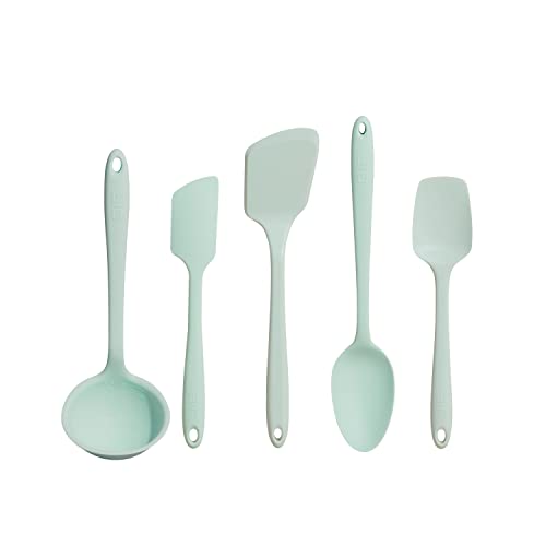GIR GIRBDLE5UP180MNT Küchenutensilien, Minze 5-teiliges Utensilien-Set, Silikon, Mint von GIR