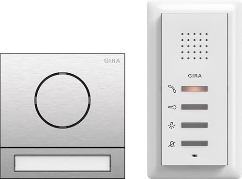 Einfamilienhaus-Paket Audio System 106 GIRA 2406000 von GIRA