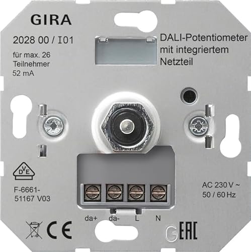 GIRA 202800 Dimmer, 230 V von GIRA