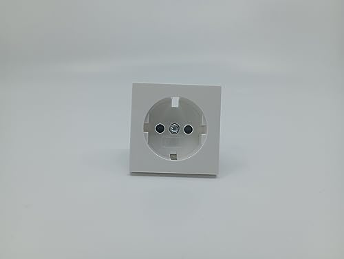 GIRA 492103 Abdeckung Schuko Steckdose System 55 reinweiß von GIRA