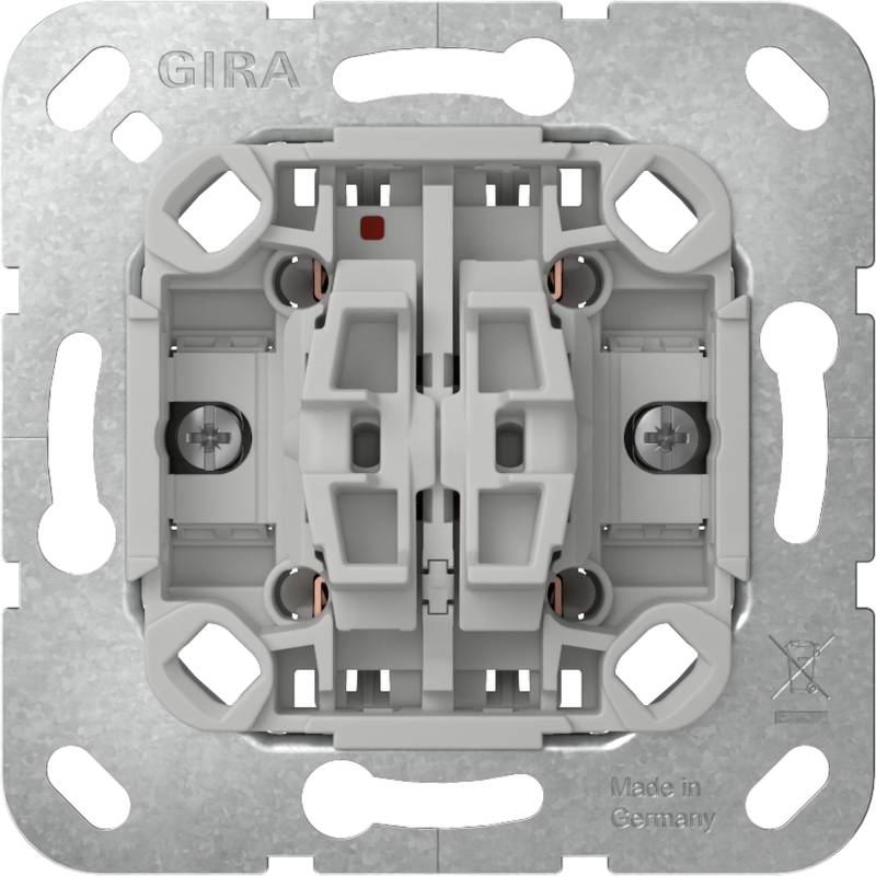 GIRA Jalousieschaltereinsatz ohne Abdeckung von GIRA