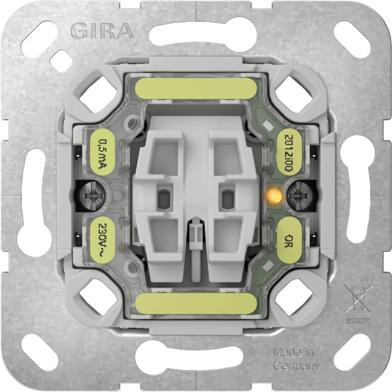 GIRA Kontrollwechselschaltereinsatz ohne Abdeckung von GIRA
