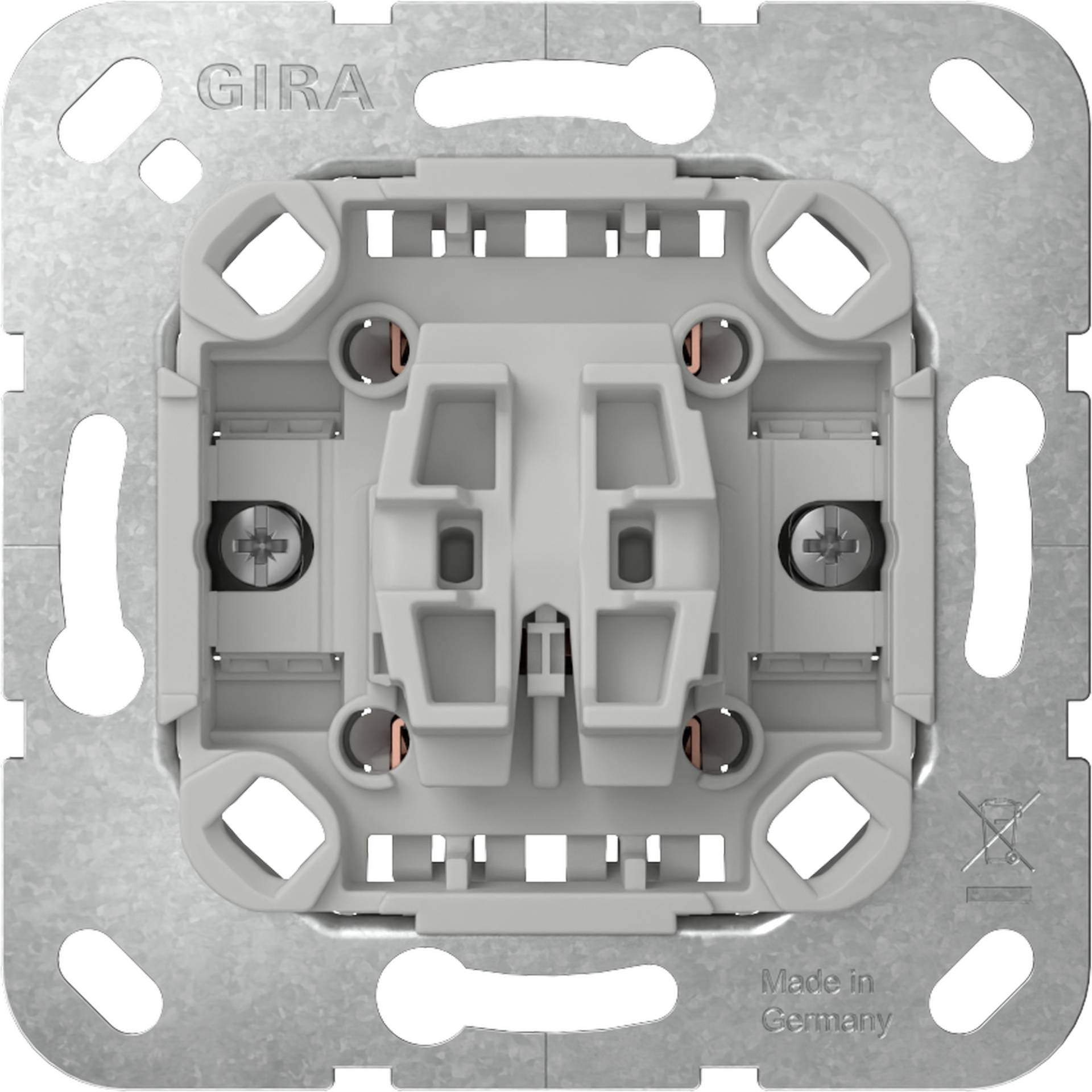 GIRA Kreuzschaltereinsatz ohne Abdeckung von GIRA
