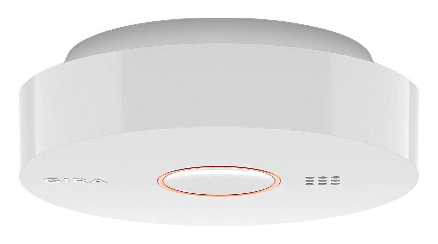 GIRA Rauchmelder (9VDC VdS anerkannt reinweiß Standalone 10J Batterie/Akku optisch 85) von GIRA