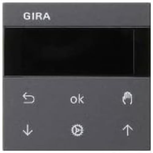 GIRA S3000 Jalousie- + Schaltuhr Display 536628 von GIRA