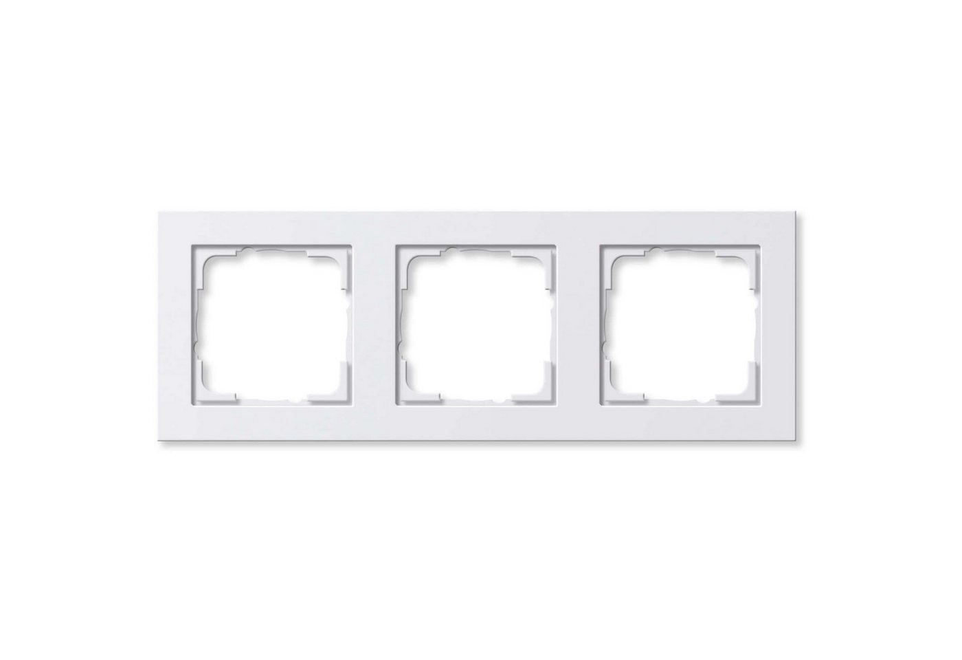 GIRA Abdeckrahmen GIRA SYSTEM E2 021329, 3-fach Rahmen von GIRA