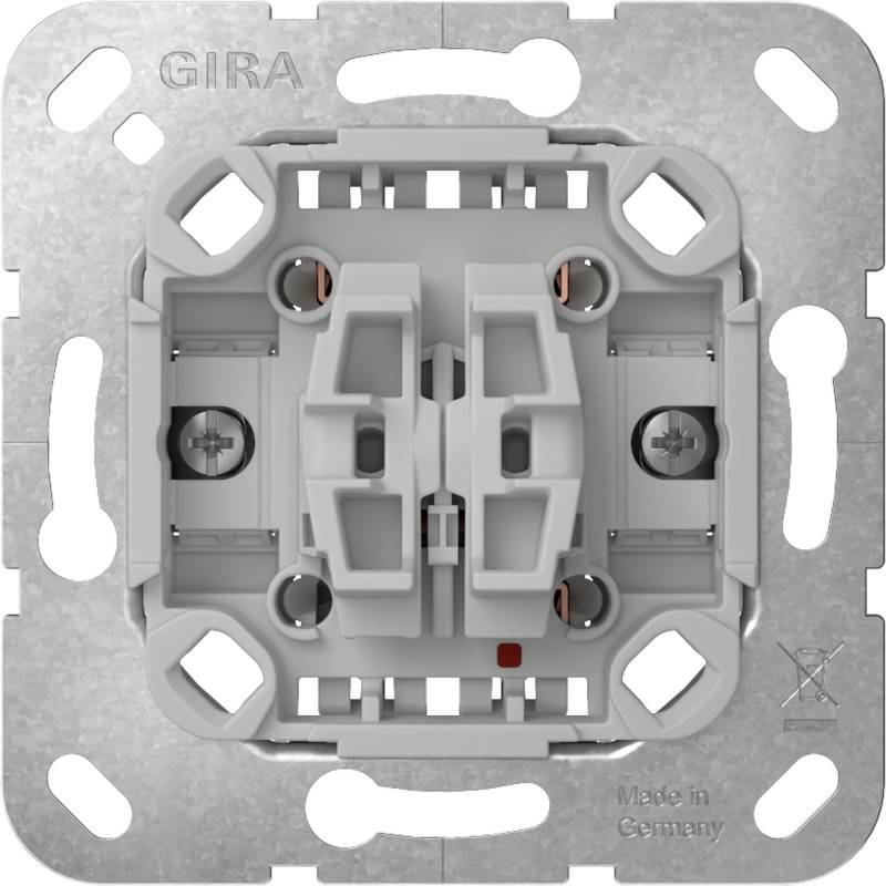 GIRA Serienschaltereinsatz ohne Abdeckung von GIRA