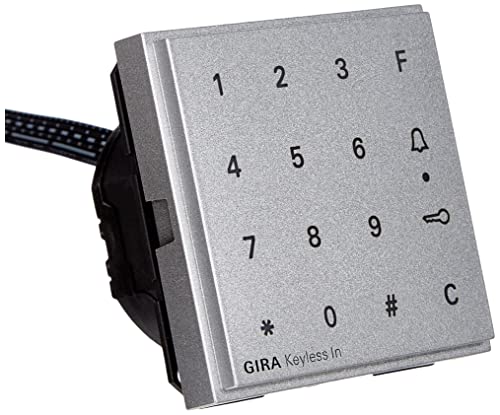 Gira 260565 Keyless In Codetastatur, TX_44, Alu lackiert von GIRA