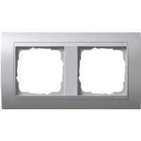 Gira Abdeckrahmen 2f.alu m.alu.ZL, Event 021236 Gira Abdeckrahmen 2f.alu m.alu.ZL, Event 021236 von GIRA