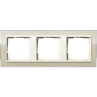 Gira Abdeckrahmen 3fach klar sand 0213771 von GIRA