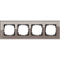 Gira Abdeckrahmen 4fach Esprit Glas Umbra 0214122 Gira Abdeckrahmen 4fach Esprit Glas Umbra 0214122 von GIRA