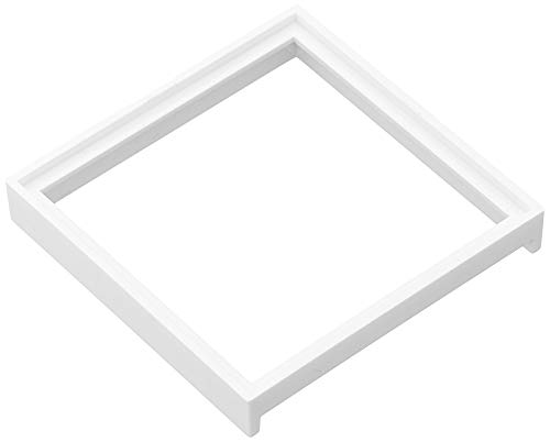 Gira Adapterrahmen 028203 50x50 Quad System 55 reinweiss, Weiß von GIRA