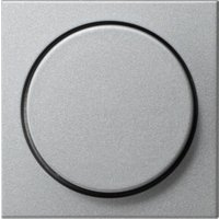 Gira Dimmer-Abdeckung alu System55 065026 von GIRA
