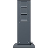 Gira Energiesäule anth m.Geräten 134128 von GIRA