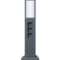 Gira Energiesäule anth unbestückt 134928 - 134928 von GIRA