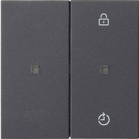 Gira Funk-Bedienaufsatz Memory anthrazit 549328 - 549328 von GIRA
