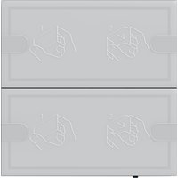 Gira KNX Tastsensor 4 Komf. 2f TS4 anthr. 5002028 von GIRA