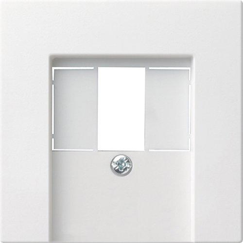 Gira TAE-Abdeckung ST55 reinweiß, 027627 von GIRA