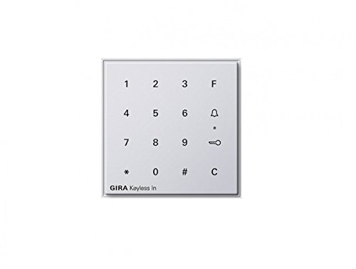 Keyless In - Code Tastatur reinweiß GIRA 260566 von GIRA