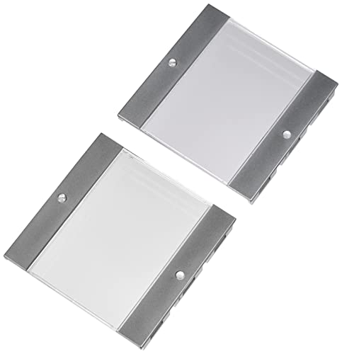 Gira Wippenset 213226 2fach1+1 m. B-Feld Alu, 8 x 8 x 2 cm Gira Wippenset 213226 2fach1+1 m. B-Feld Alu, 8 x 8 x 2 cm von GIRA