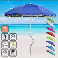 Sonnen/Strandschirm Girafacile Aluminium uv-Schutz 220 cm Angeln Eolo - Blau Sonnen/Strandschirm Girafacile Aluminium uv-Schutz 220 cm Angeln Eolo - Blau von GIRAFACILE