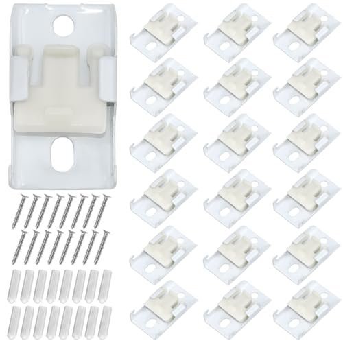 GIRAFEDA Deckenhalterung für flexible Vorhangschiene, Vorhangschiene, Halterung für Deckenmontage GIRAFEDA Deckenhalterung für flexible Vorhangschiene, Vorhangschiene, Halterung für Deckenmontage von GIRAFEDA