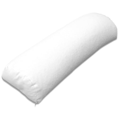 GIRAFFENLAND Bio-Dinkelspelzkissen Halbrolle 55cm, Köper-Baumwolle weiß, Kissen direkt befüllt mit Dinkelspelz aus Bio-Anbau für Nacken und Knie GIRAFFENLAND Bio-Dinkelspelzkissen Halbrolle 55cm, Köper-Baumwolle weiß, Kissen direkt befüllt mit Dinkelspelz aus Bio-Anbau für Nacken und Knie von GIRAFFENLAND