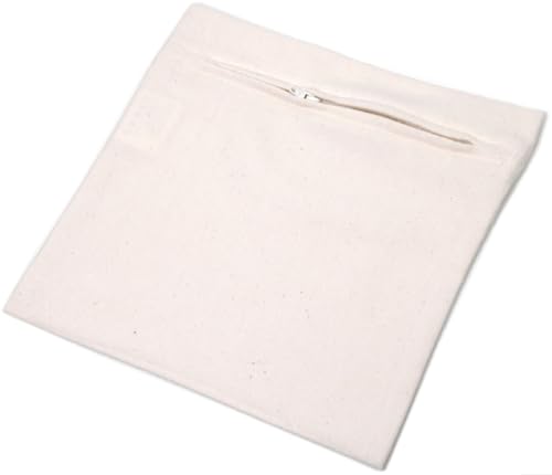GIRAFFENLAND Bio-Kissenbezug 20x20cm mit Reißverschluss Bio Flanell von GIRAFFENLAND