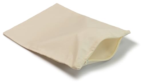 GIRAFFENLAND Bio-Perkal, Inlett 30x20cm, mit Reißverschluss. Zum selber Befüllen, z.B. Duftkissen - Leere Kissenhülle 20x30cm - Set mit 2 Stück von GIRAFFENLAND