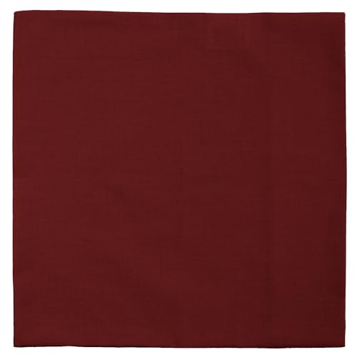 GIRAFFENLAND Kissenbezug 20x20cm mit Reißverschluss weinrot von GIRAFFENLAND
