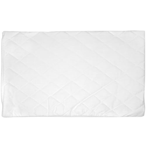 Inlett Steppware weiß ca. 50x30cm mit Reißverschluss - Hülle ideal für Selberbefüller von Kissen - Inlett = Leere Kissenhülle - Polyester-Baumwoll Inlett 3-lagig von GIRAFFENLAND