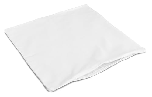 Inlett ca. 30x30, mit Reißverschluss - Baumwolle Köper weiß. Hülle ideal für Selberbefüller von Kissen - Inlett ca. = Leere Kissenhülle - Inhalt: 1 Stück Inlett ca. 30x30, mit Reißverschluss - Baumwolle Köper weiß. Hülle ideal für Selberbefüller von Kissen - Inlett ca. = Leere Kissenhülle - Inhalt: 1 Stück von GIRAFFENLAND