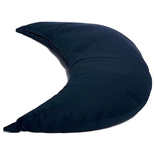 Kräuterkissen Mond ca. 50cm | dunkelblau | 8-Kräuter Duftkissen | direkt befüllt von GIRAFFENLAND